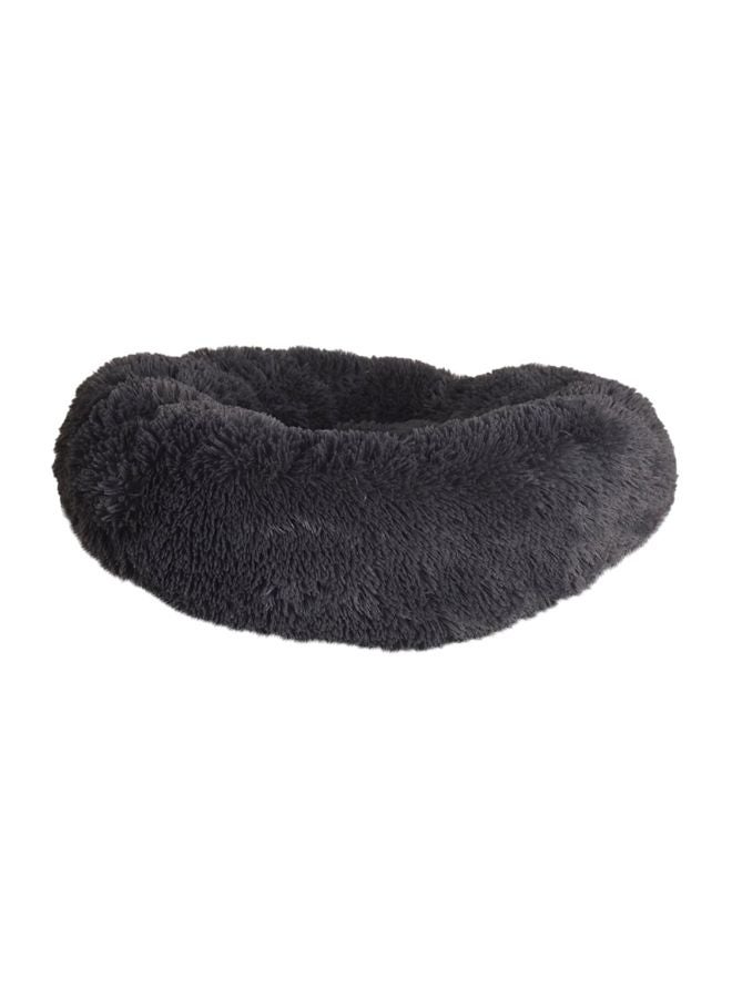 Pet Donut Cuddler Lounger Cushion Dark Grey - Image 1