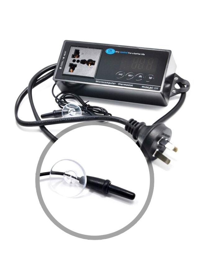 Generic Aquarium Reptile Temperature Controller Black  - Image 2