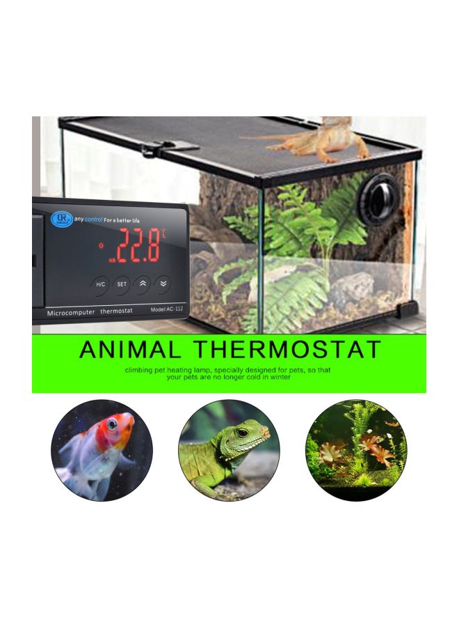 Generic Aquarium Reptile Temperature Controller Black  - Image 4