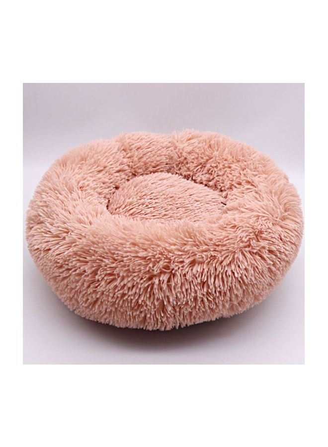 وسادة مستديرة لتدفئة الحيوانات الأليفة وردي - Image 3