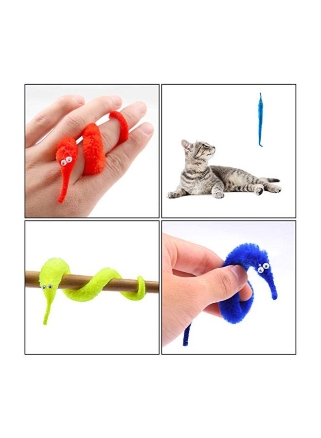 Generic 64-Piece Magic Caterpillar Interactive Toy Multicolor - Image 2