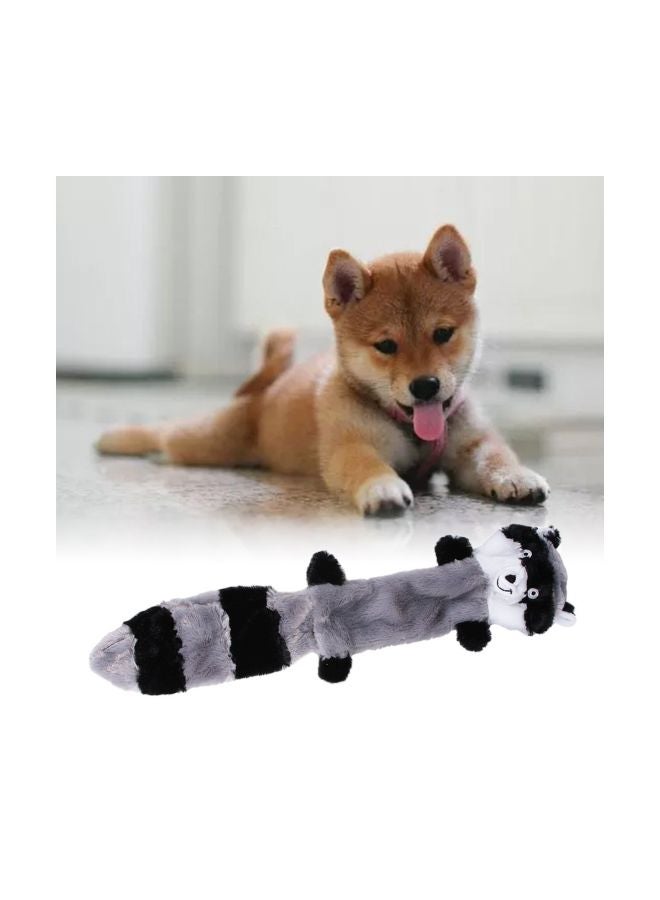 3-Piece Plush Teeth Vocal Toy Set Brown/Black/White - Image 3