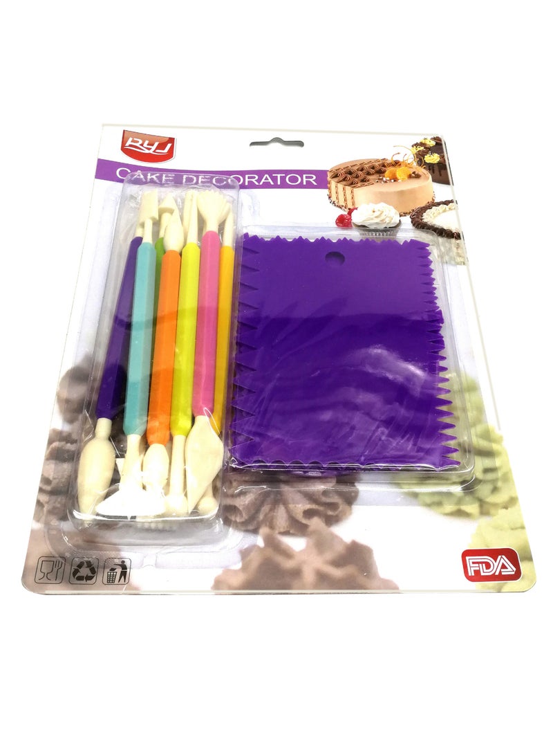 26-Piece Cake Decorating Tool Set Multicolour