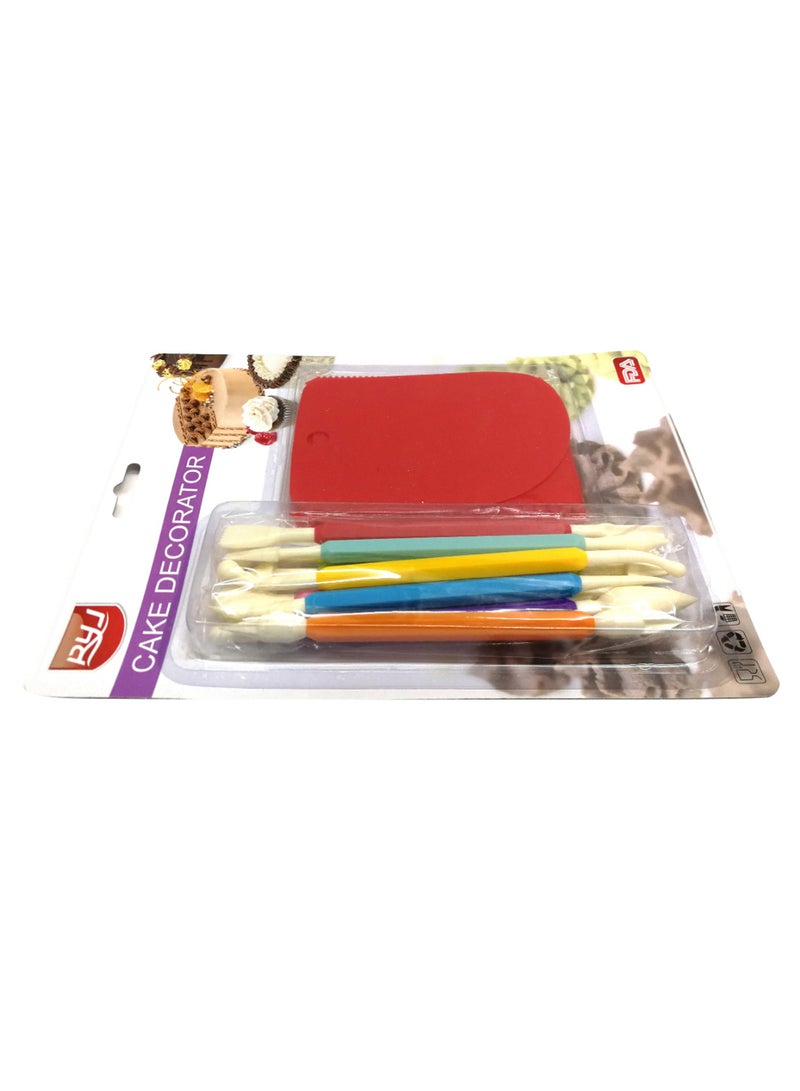 26-Piece Cake Decorating Tool Set Multicolour