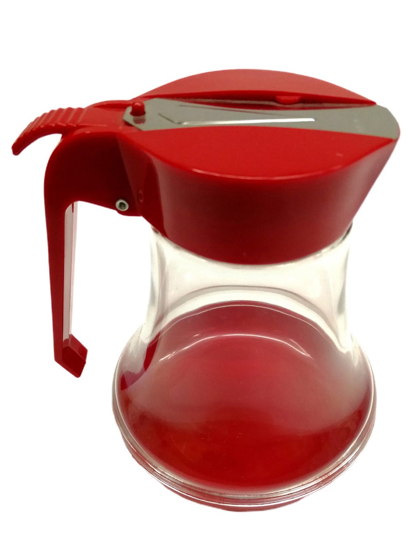 كيمي موزع السكر أحمر / شفاف 10سم