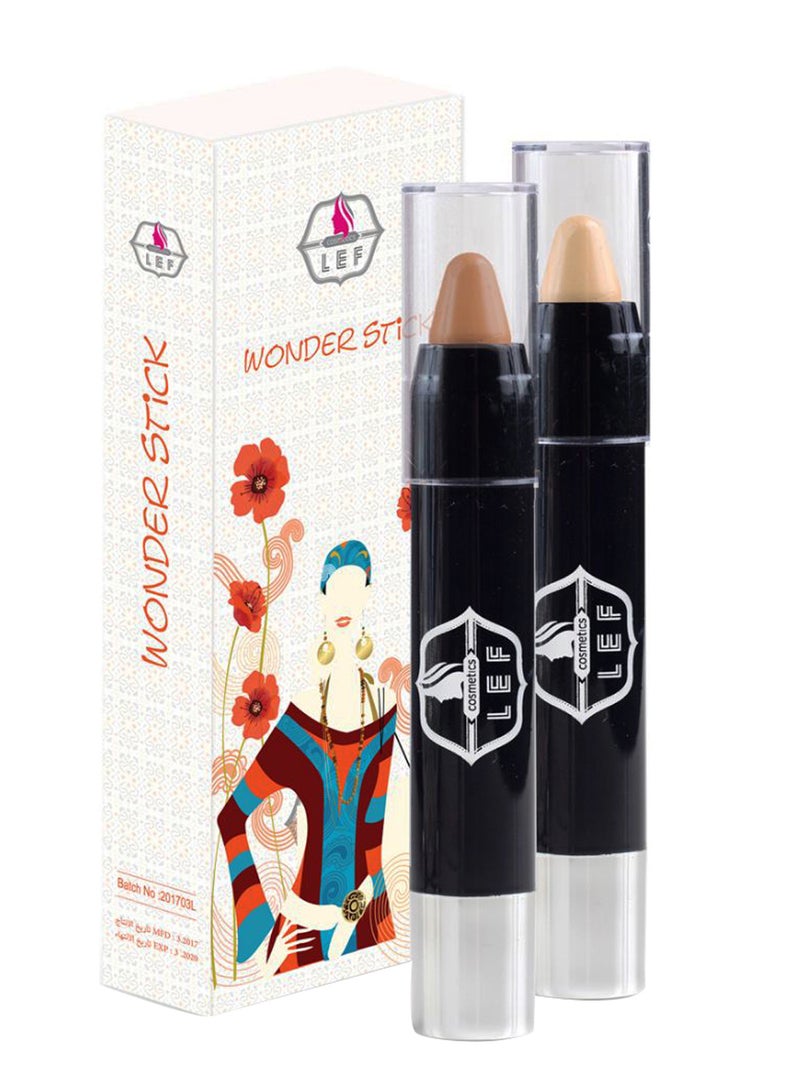 Pack Of 2 Wonder Stick Highlighter Pencil 01 Light - Image 1