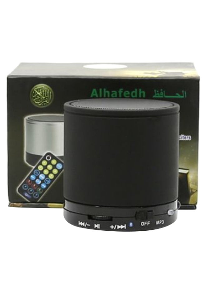 Holy Quran Portable Wireless Bluetooth Speaker Black - Image 2
