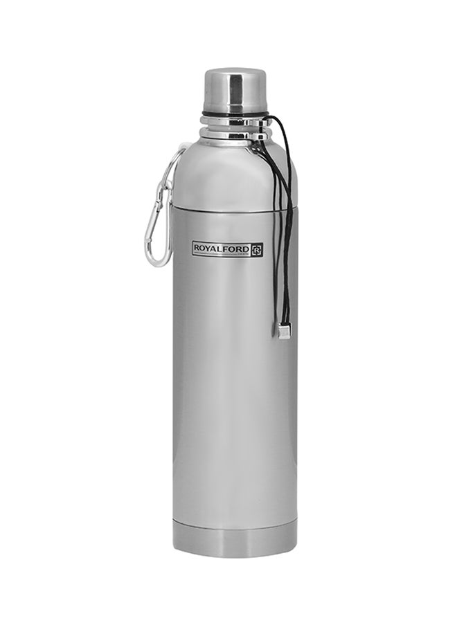 Royalford - Vaccum Sport Bottle Silver 500ml - Image 1