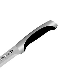 Royalford Utility Knife Premium-Grade Extra-Sharp Ss Blade With Convenient Ss+Abs Handle Silver/Black 5inch  - Image 5