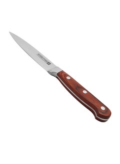 Royalford 5 Inch Utility Knife Silver Brown Multicolor Silver/Brown 5cm  - Image 4