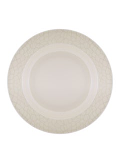 Royalford Dinner Plate White 10inch  - Image 1