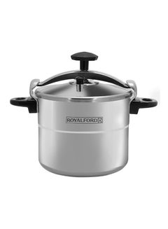 Royalford Aluminium Alloy Pressure Cooker Three-Ply Base Multi-Safety Device 30x30x25cm  - Image 2