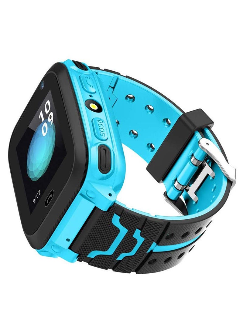 Kids GPS Tracker Smartwatch Blue