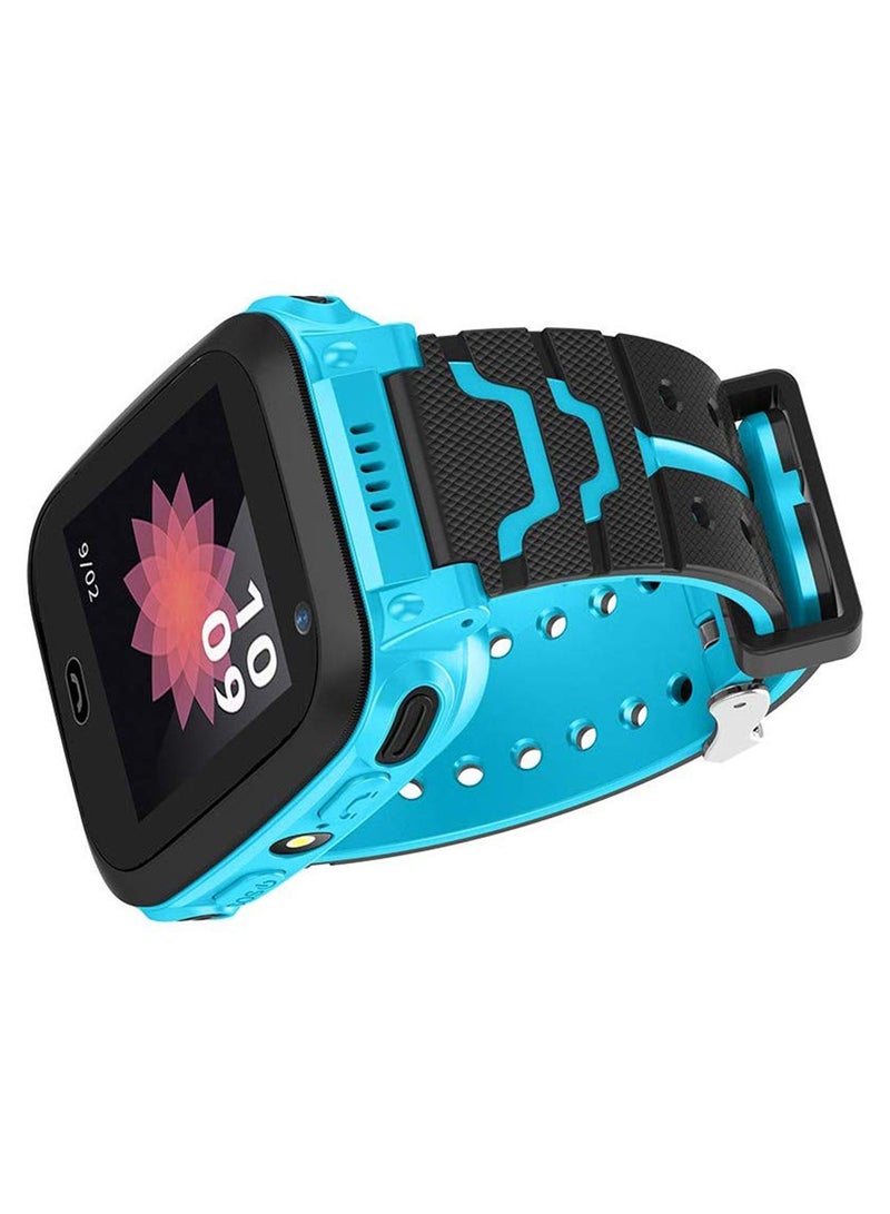 Kids GPS Tracker Smartwatch Blue
