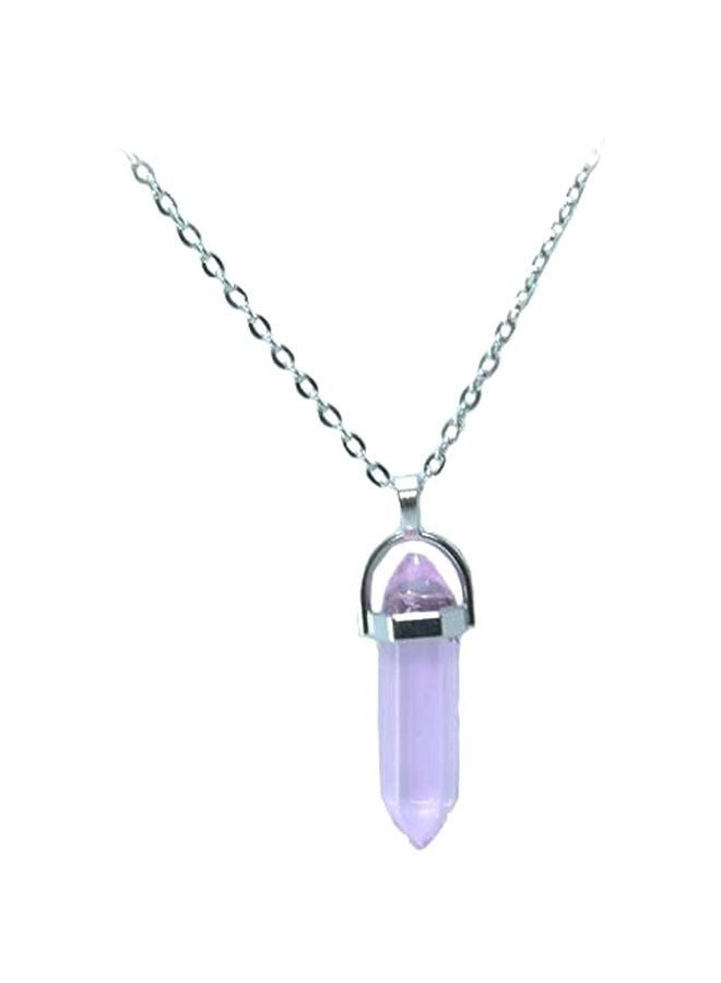 Rhinestone Pendant Necklace 