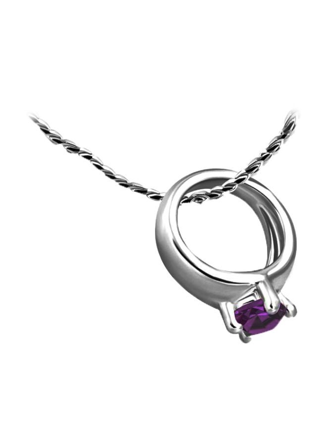 Ring Pendant Necklace
