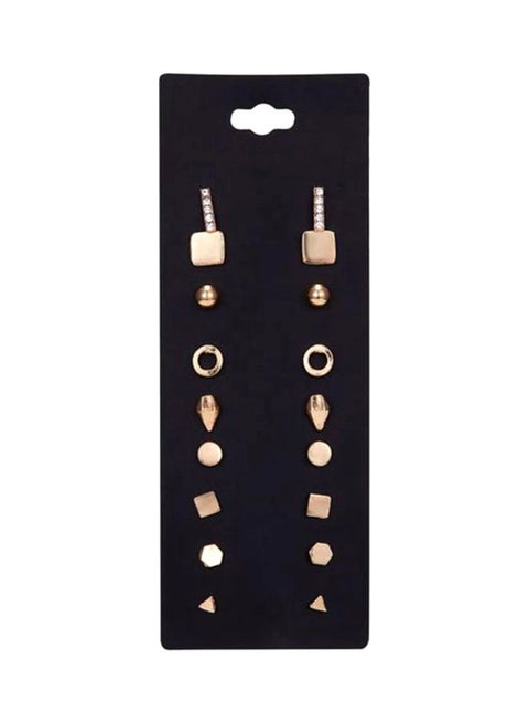Pair Of 8 Studs Earrings Set