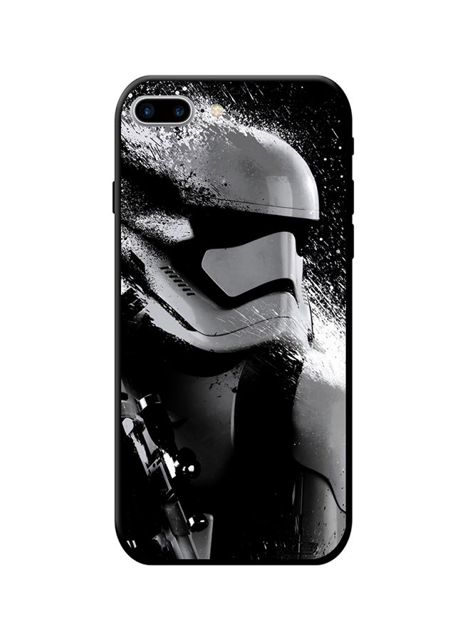 BLACKZ Protective Case Cover For iPhone 7 Plus Black