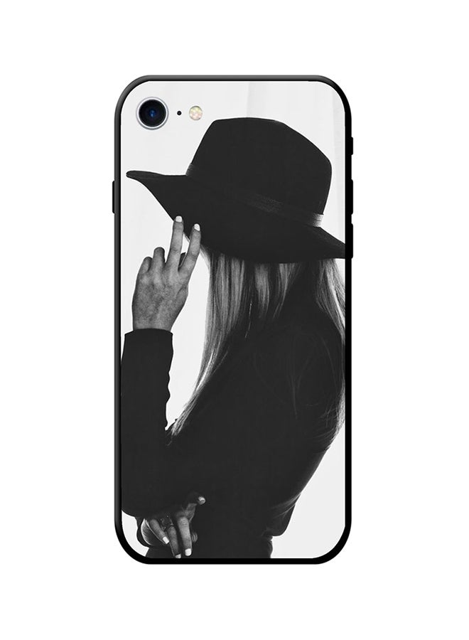 BLACKZ Protective Case Cover For iPhone 8 Black
