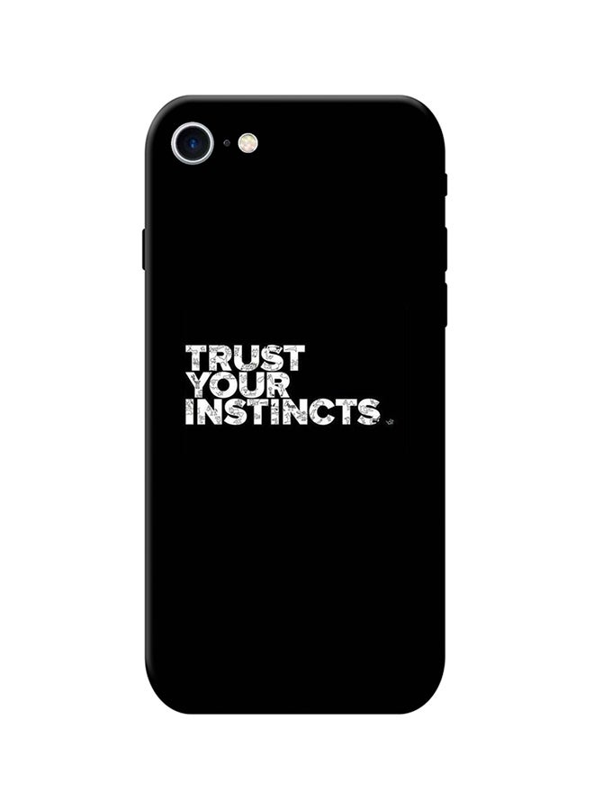 BLACKZ Protective Case Cover For iPhone 8 Black