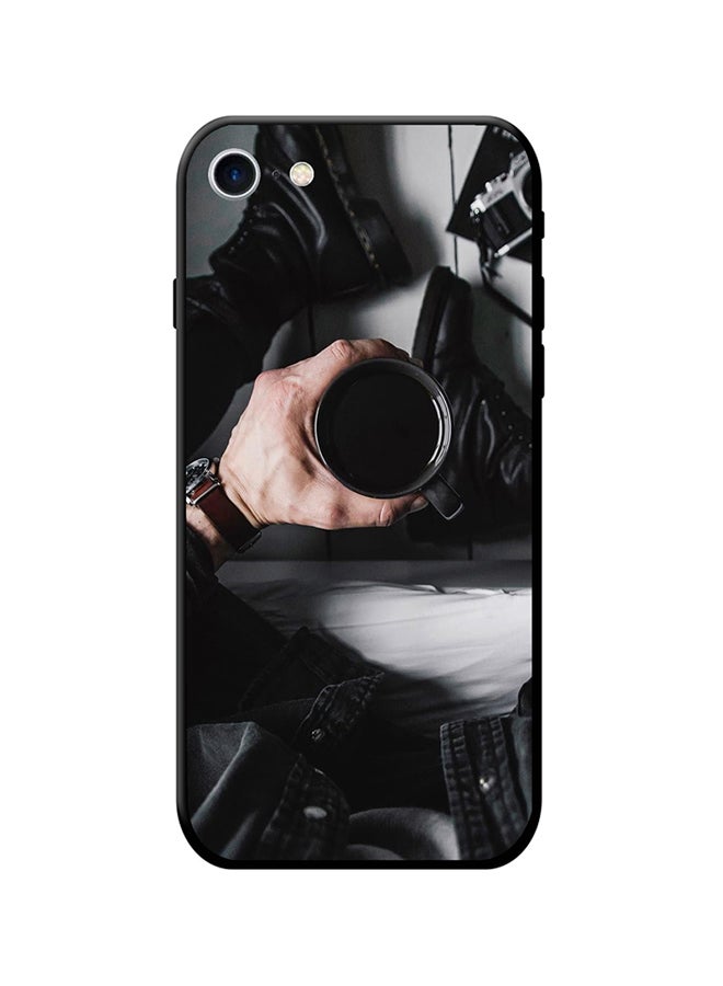 BLACKZ Protective Case Cover For iPhone 8 Black