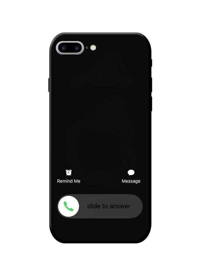 BLACKZ Protective Case Cover For iPhone 8 Plus Black