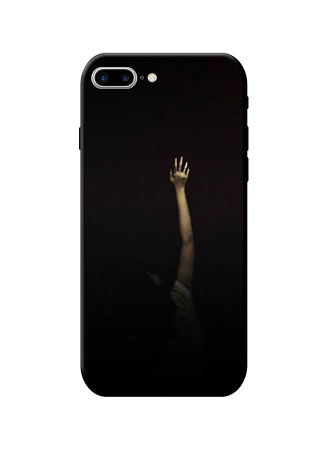 BLACKZ Protective Case Cover For iPhone 8 Plus Black