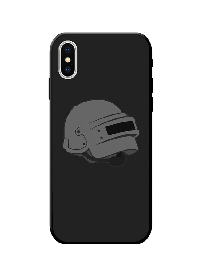 BLACKZ Protective Case Cover For Apple iPhone X Grey