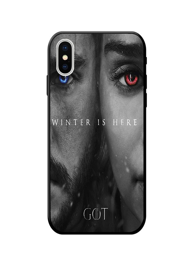 BLACKZ Protective Case Cover For iphone XS Multicolour