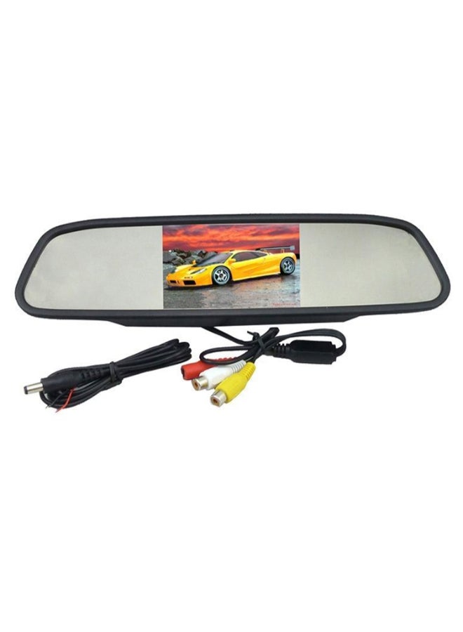 3XR TFT LCD Car Rear View Mirror Monitor With Cable
