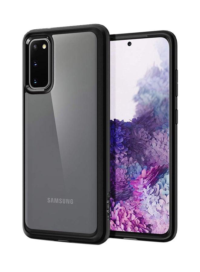 Spigen Ultra Hybrid Protective Case Cover For Samsung Galaxy S20 Matte Black - Image 1
