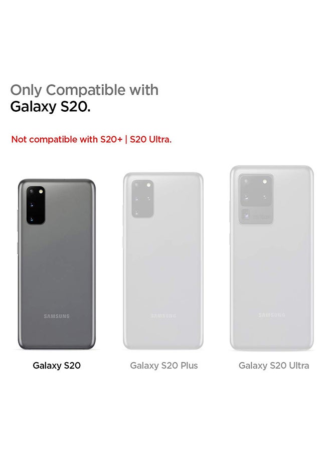 Spigen Ultra Hybrid Protective Case Cover For Samsung Galaxy S20 Matte Black - Image 3