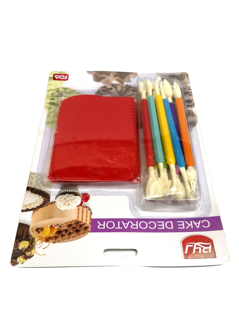 26-Piece Cake Decorating Tool Set Multicolour