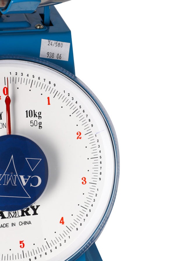 كامري ميزان قياس أزرق/أبيض/فضي 10كيلوجرام - Image 3