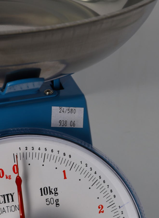 كامري ميزان قياس أزرق/أبيض/فضي 10كيلوجرام - Image 4