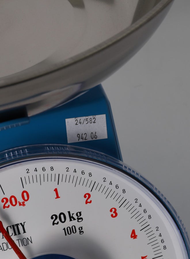 كامري ميزان قياس أزرق / فضي / أبيض 20كيلوجرام - Image 4
