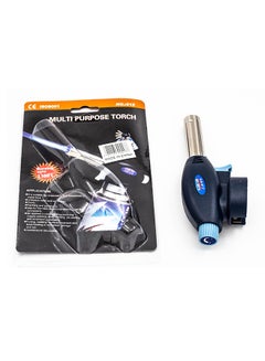 Generic Multi Purpose Torch Flame Gun Gas Burner Navy/Chrome  - Image 4