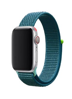 Pearl in Oyster Replacement Wrist Band For Apple Watch Series 3/4/5 Cape Blue  - Image 1