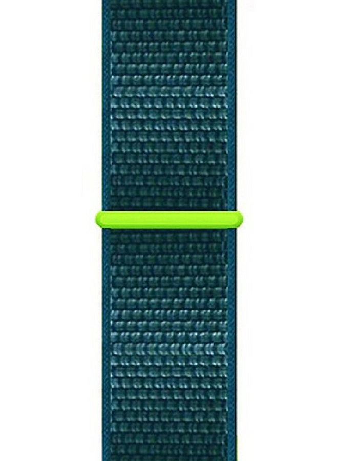 Pearl in Oyster - Replacement Wrist Band For Apple Watch Series 3/4/5 Cape Blue - Image 1