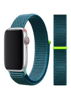 Pearl in Oyster Replacement Wrist Band For Apple Watch Series 3/4/5 Cape Blue  - Image 3