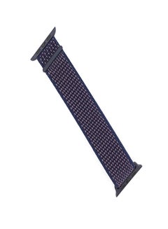 Pearl in Oyster Replacement Strap For Apple Watch Series 3//4/5- Indigo  - Image 4