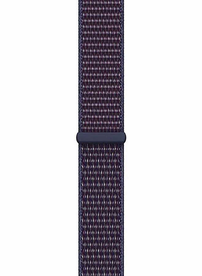 Pearl in Oyster - Replacement Strap For Apple Watch Series 3//4/5- Indigo - Image 1