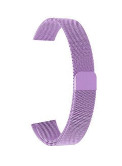 Pearl in Oyster Stainless Steel Replacement Band For Apple Watch Series 3/4/5 Lavender  - Image 2