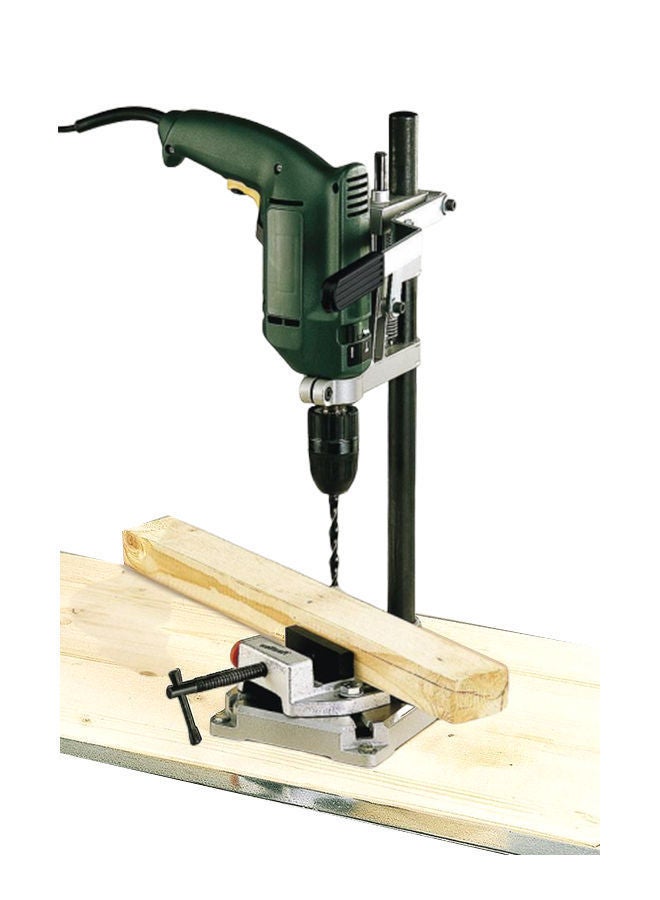 Wolfcraft Drill Stand with Round Column Silver - Image 2