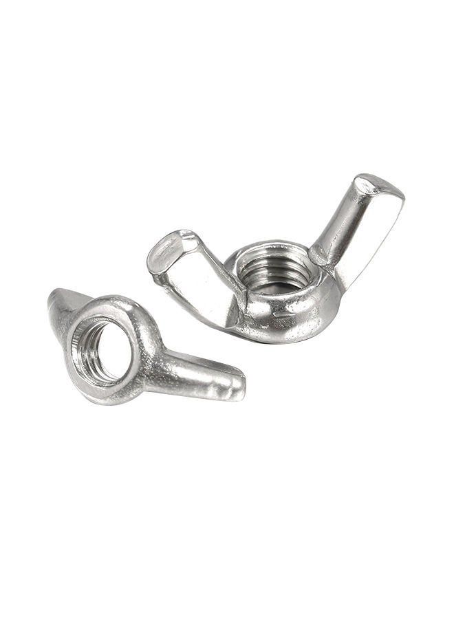 Stainless Steel Cap Hexagon Nut Kit Silver  - Image 3