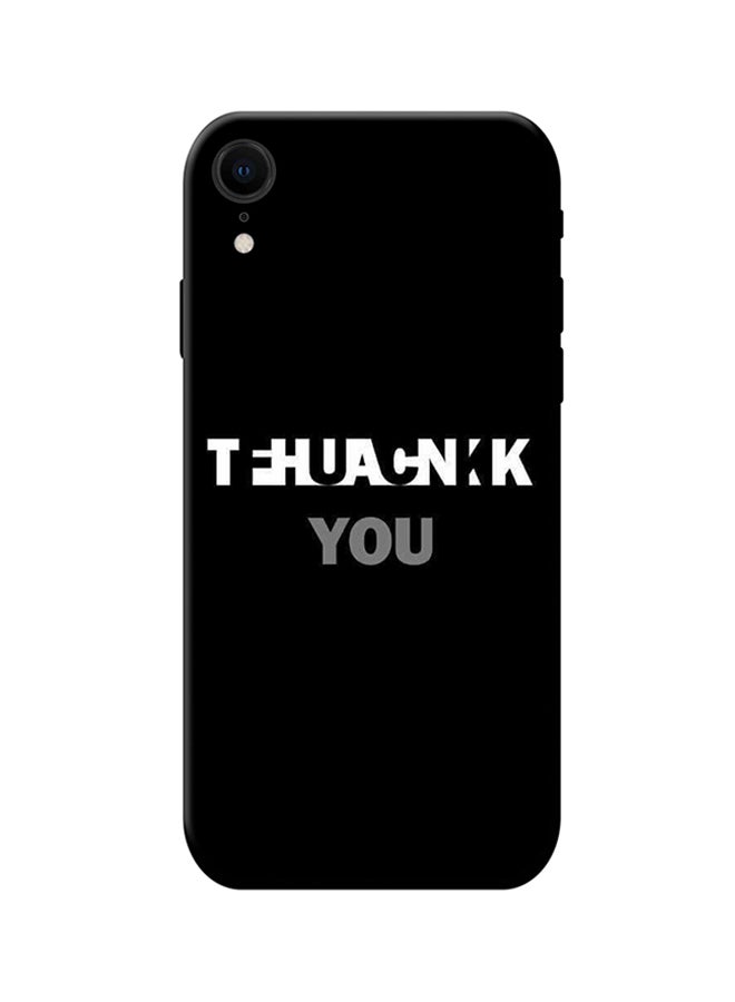 BLACKZ Protective Case Cover For iphone XR Multicolour