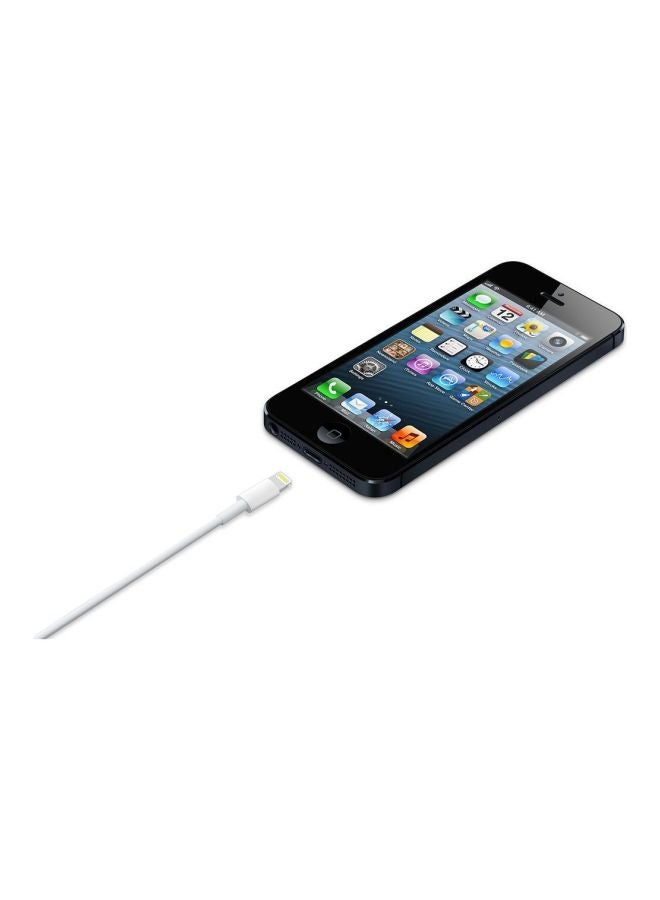 Micro USB Data Sync Charging Cable White - Image 2