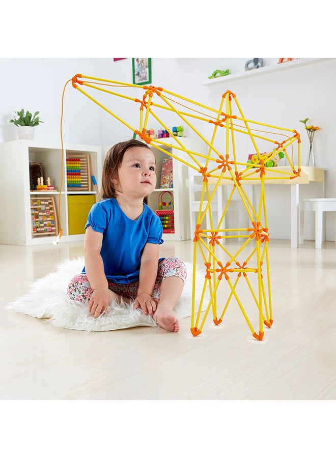 هيب مجموعة بناء رافعة جملون من 94 قطعة طراز E5562 E5562 94 أكبر من 4 سنوات - Image 3