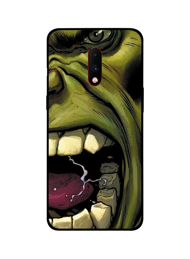 Theodor - Protective Case Cover For Oneplus 7 Hulk Face - Image 1