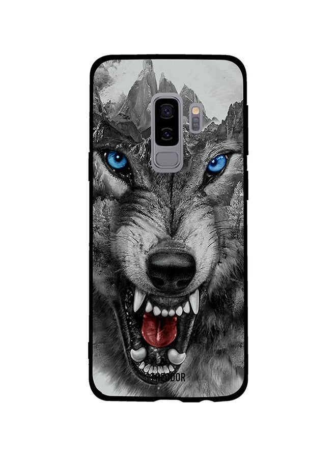 غطاء حماية واقي لموبايل سامسونج جالاكسي S9P كاتس كيوت أسود